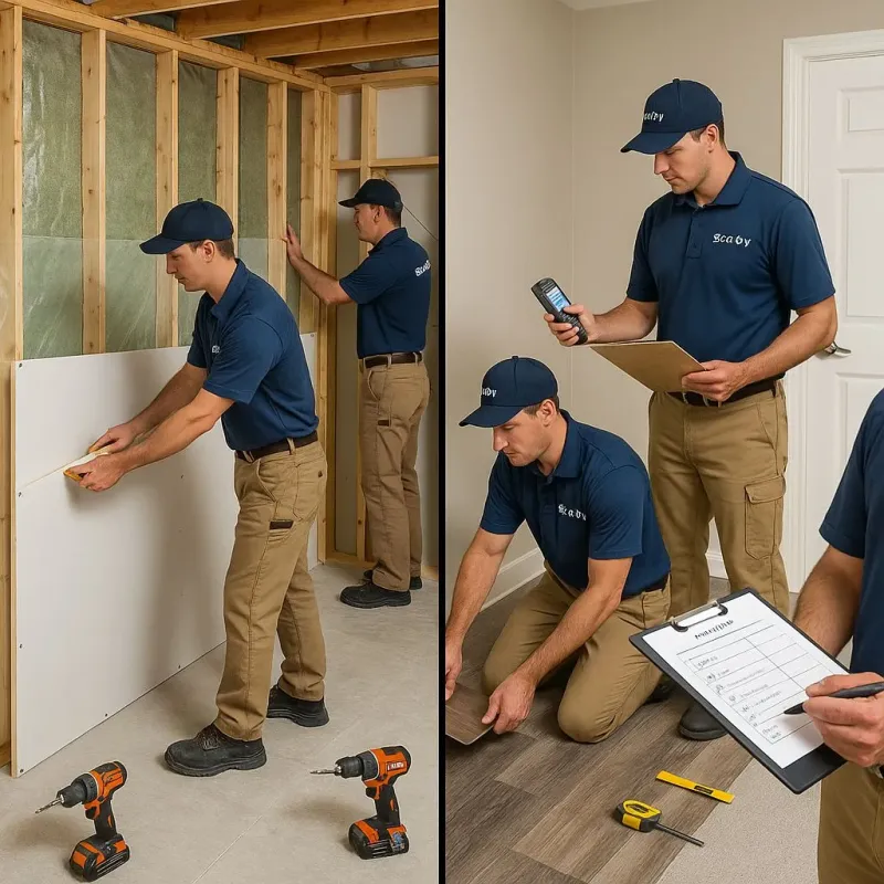 Repairs and Reconstruction process in Battle Creek, NE